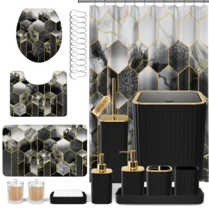26PC Bathroom Accessory Set