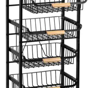 5-Tier Rolling Kitchen Cart